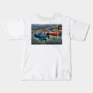 Sunderland Marina Boats #2 Kids T-Shirt